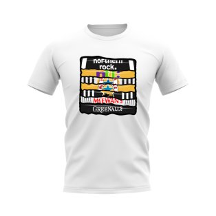Newcastle United Shirt Sponsor History T-shirt (White)
