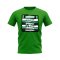 Celtic Shirt Sponsor History T-shirt (Green)