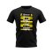 Borussia Dortmund Shirt Sponsor History T-shirt (Black)