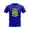 Boca Juniors Shirt Sponsor History T-shirt (Royal)