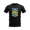 Boca Juniors Shirt Sponsor History T-shirt (Black)