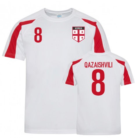 Georgia Sports Training Jersey (Qazaishvili 8)