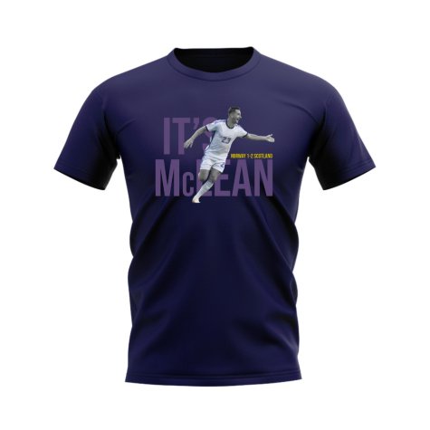 Kenny McLean Scotland T-Shirt (Navy)