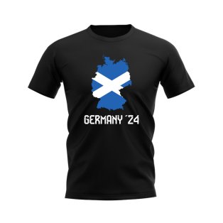 Scotland Euro 2024 T-shirt (Black)