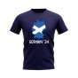 Scotland Euro 2024 T-shirt (Navy)
