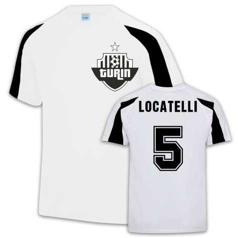 Juventus Sports Training Jersey (Manuel Locatelli 5)