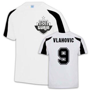 Juventus Sports Training Jersey (Dusan Vlahovic 9)