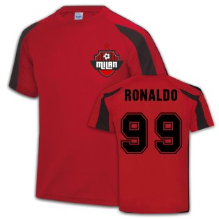 AC Milan Sports Training Jersey (Ronaldo 99)