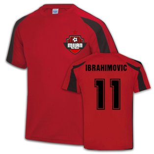 AC Milan Sports Training Jersey (Zlatan Ibrahimovic 11)