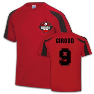 AC Milan Sports Training Jersey (Olivier Giroud 9)