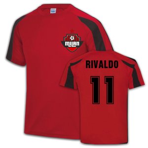 AC Milan Sports Training Jersey (Rivaldo 11)