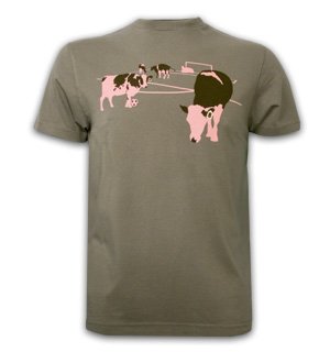 Mens FC Cow United Basic T and Armygreen 100% cotton
