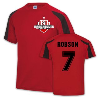 Man United Sports Training Jersey (Bryan Robson 7)