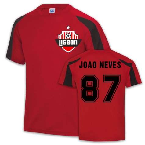 Benfica Sports Training Jersey (Joao Neves 87)