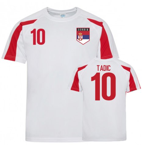 Serbia Sports Training Jerseys (Tadic 10)