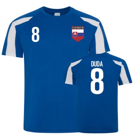 Slovakia Sports Training Jerseys (Duda 8)