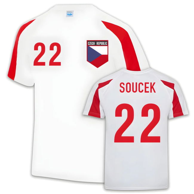 Czech Republic Sports Jersey Training (Tomas Soucek 22)