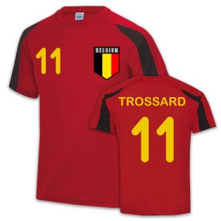 Belgium Sports Jersey Training (Leandro Trossard 11)