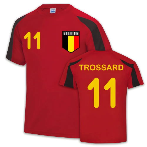 Belgium Sports Jersey Training (Leandro Trossard 11)