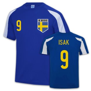 Sweden Sports Jersey Training (Alexander Isak 9)