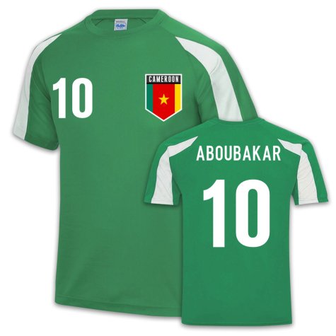 Cameroon Sports Training Jersey (Vincent Aboubakar 10)
