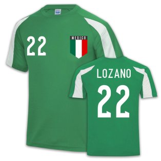 Mexico Sports Training Jersey (Hirving Lozano 22)