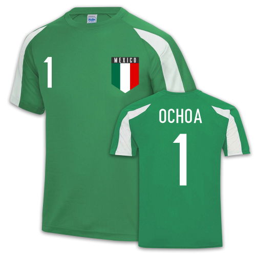 Mexico Sports Training Jersey (Guillermo Ochoa 1)