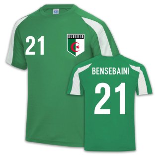 Algeria Sports training Jersey (Rami Bensebaini 21)