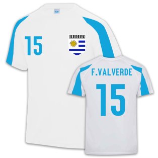 Uruguay Sports training Jersey (Federico Valverde 15)