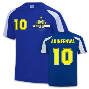 Wimbledon Sports training Jersey (Adebayo Akinfenwa 10)