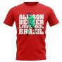 Alisson Becker Liverpool Player T-Shirt (Red)
