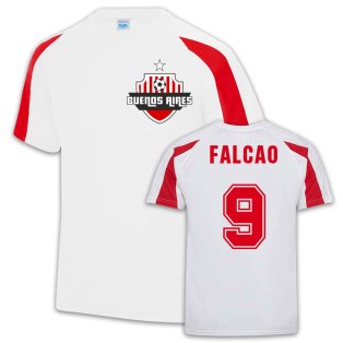 River Plate Sports Training Jersey (Radamel Falcao 9)