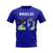 Alfredo Morelos Name and Number Rangers T-shirt (Blue)