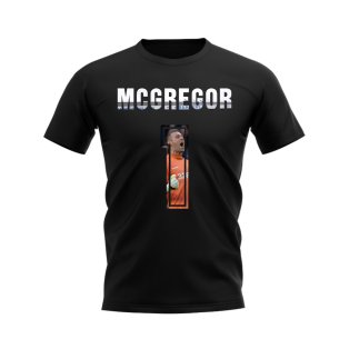 Allan McGregor Name and Number Rangers T-shirt (Black)