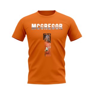 Allan McGregor Name and Number Rangers T-shirt (Orange)