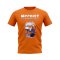Ally McCoist Name and Number Rangers T-shirt (Orange)