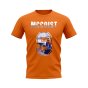 Ally McCoist Name and Number Rangers T-shirt (Orange)
