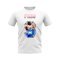 Dado Prso Name and Number Rangers T-shirt (White)