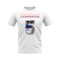 Derek Ferguson Name and Number Rangers T-shirt (White)
