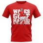 Gareth Bale Wales Golf Real Madrid TShirt (Red)