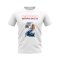 Fernando Ricksen Name and Number Rangers T-shirt (White)