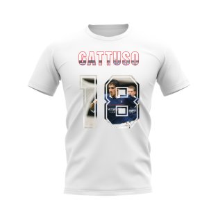 Gennaro Gattuso Name and Number Rangers T-shirt (White)