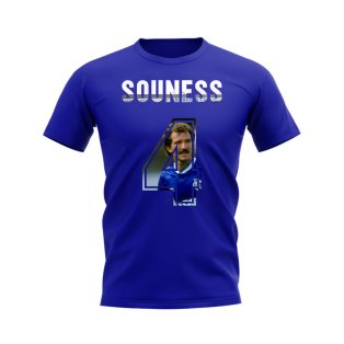 Graeme Souness Name and Number Rangers T-shirt (Blue)
