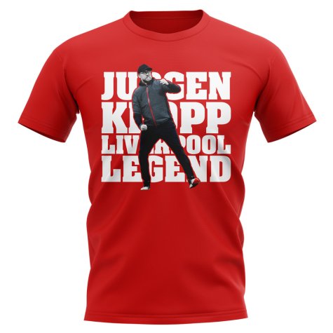 Jurgen Klopp Liverpool Legend T-Shirt (Red)