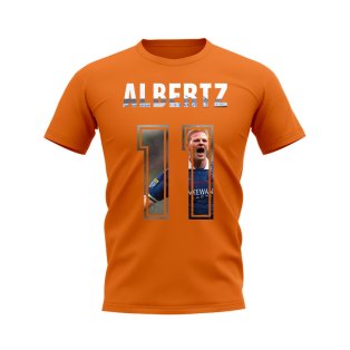 Jorg Albertz Name and Number Rangers T-shirt (Orange)