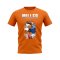 Kenny Miller Name and Number Rangers T-shirt (Orange)