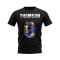 Kevin Thomson Name and Number Rangers T-shirt (Black)