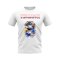 Kevin Thomson Name and Number Rangers T-shirt (White)
