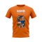 Kris Boyd Name and Number Rangers T-shirt (Orange)