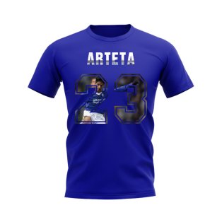 Mikel Arteta Name and Number Rangers T-shirt (Blue)